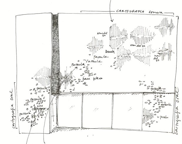 Façana Teatre Albert Camus. Sant Lluis, Menorca